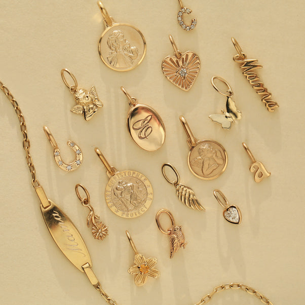 solid gold ID bracelet