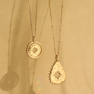 Carrie Elizabeth Anna Mathur Spinning Necklace Gold Vermeil 