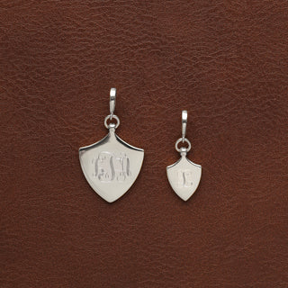 Louise Thompson Chapters Large Protection Shield Pendant
