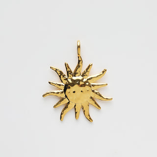chunky sun pendant