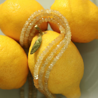 yellow beads
