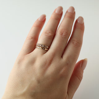 carrie elizabeth star stacking ring