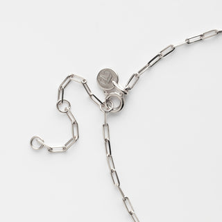 Carrie Elizabeth My Safe Space Engravable Bar Necklace