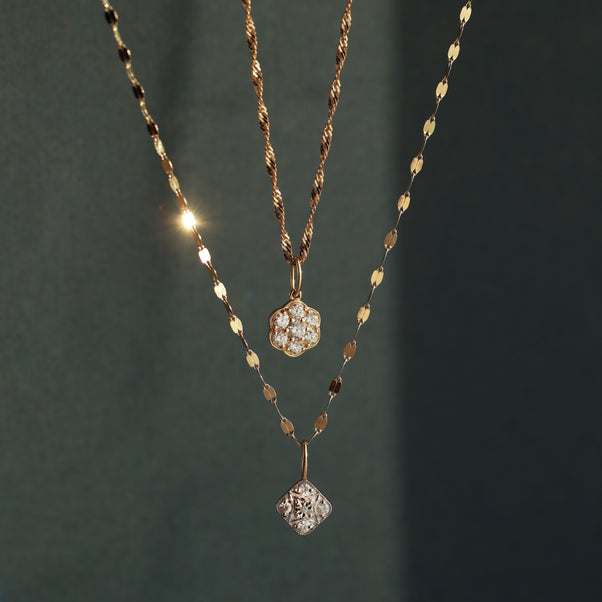 carrie elizabeth Blythe Diamond Pendant