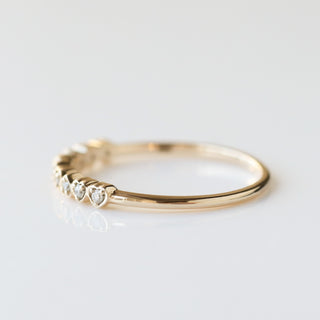 Diamond Heart Stacking Ring