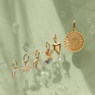 Treasured Rainbow Sapphire Charm