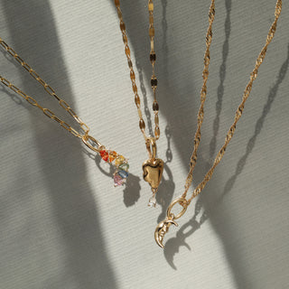 Treasured Rainbow Sapphire Charm