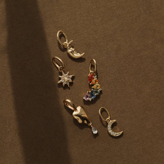 Treasured Rainbow Sapphire Charm
