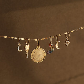 Treasured Rainbow Sapphire Charm