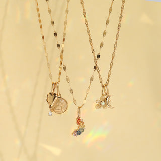 Treasured Rainbow Sapphire Charm