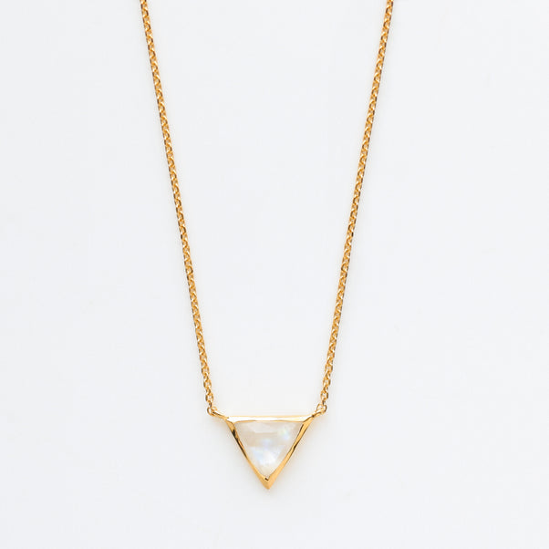 Carrie Elizabeth Moonstone Icon Necklace