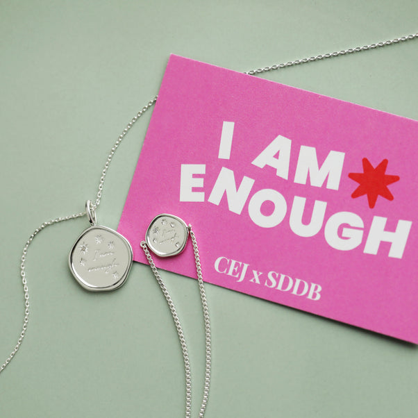 Same Dress Different Bodies I Am Enough Necklace