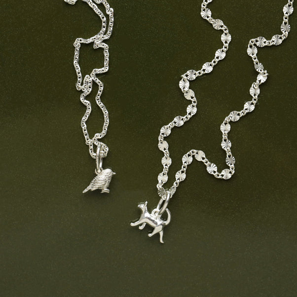 Sterling Silver bird charm