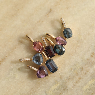 Exclusive Emerald Cut Spinel Pendant
