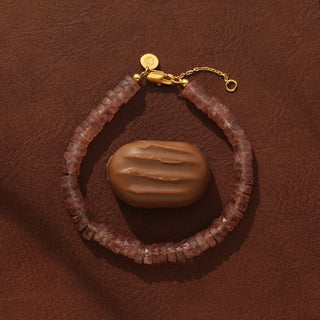 Carrie Elizabeth Chocolate Quartz Bracelet