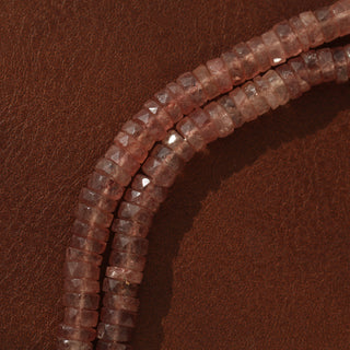 Smokey Quartz beaded necklace