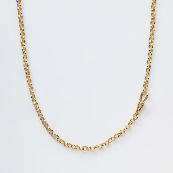 vintage dog clip lock chain