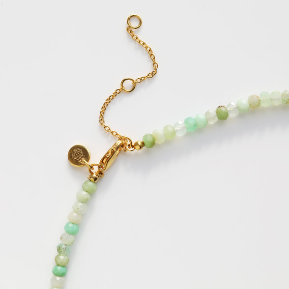 Custom Made Personalised Chrysoprase necklace