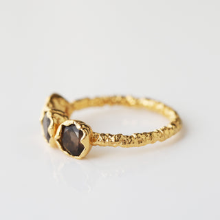 Andie Ring in Smokey Quartz
