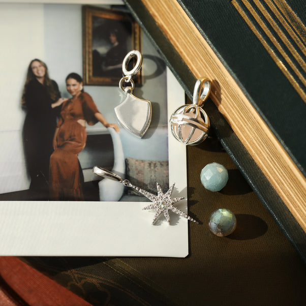 Carrie Elizabeth manifestation charm with beads