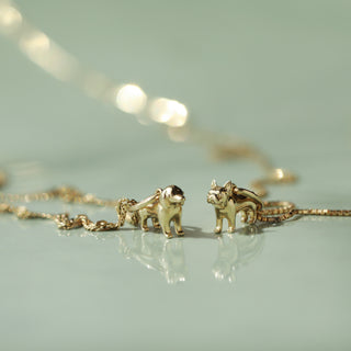 Treasured Bulldog Charm
