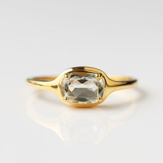 Posie Green Amethyst Ring