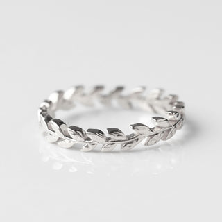 Laurel Leaf Stacking Band
