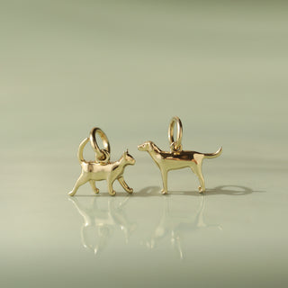 Treasured Cat Charm