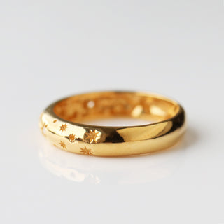chunky gold ring