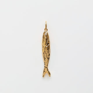 Molten Diamond Fish Pendant