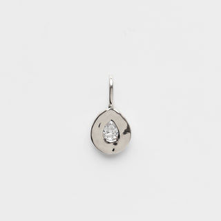 Diamond Peardrop Charm