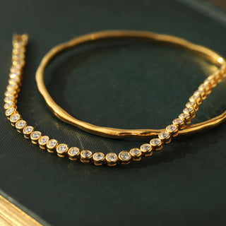 Carrie Elizabeth Gold Arm Candy Stacking Set