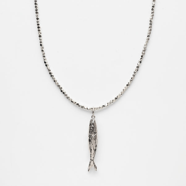 silver necklaces