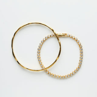 Carrie Elizabeth Arm Candy Stacking Set Bracelet and Bangle