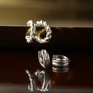 carrie elizabeth silver earrings
