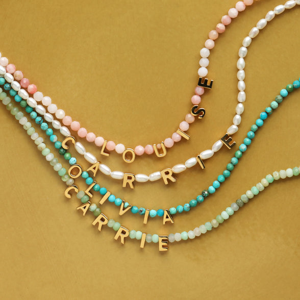 Custom Made Personalised Chrysoprase necklace
