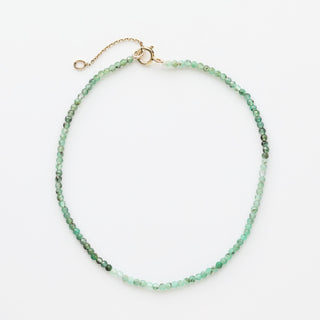 Treasured Emerald Beaded Bracelet