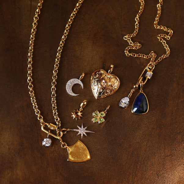 Carrie Elizabeth Gold Star Pendant