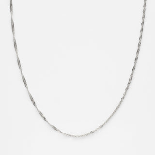 Lydia Millen Evergreen Statement Ivy Leaf Pendant With Singapore Chain