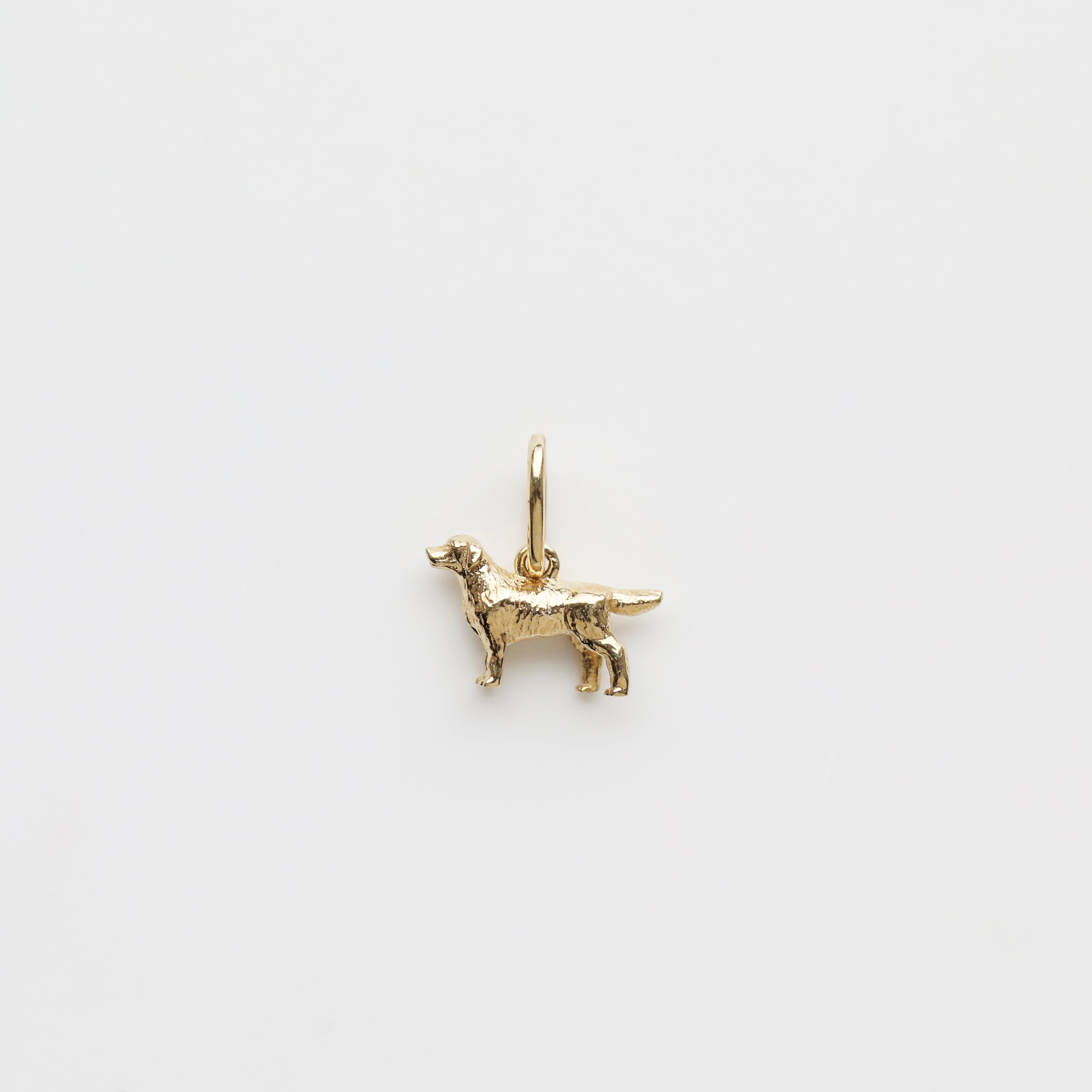 Treasured Golden Retriever Dog Charm