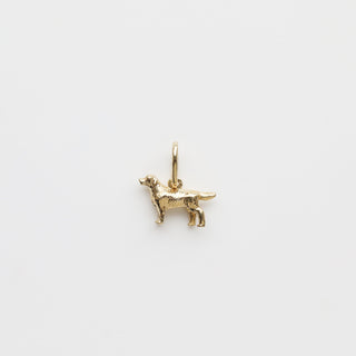Treasured Golden Retriever Dog Charm