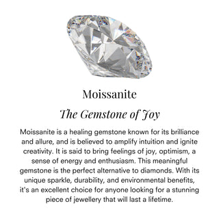 Vienna Moissanite & Diamond Ring