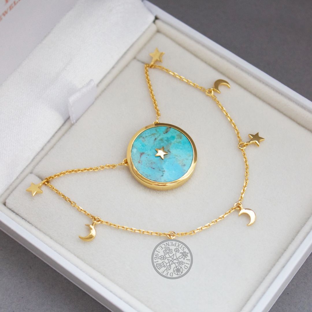 Night Sky Turquoise Necklace