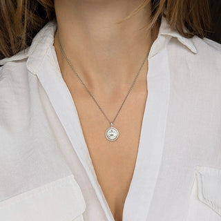 Carrie Elizabeth I am Safe & Protected Spinning Necklace