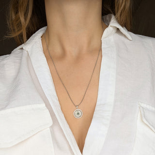 Carrie Elizabeth I am Safe & Protected Spinning Necklace