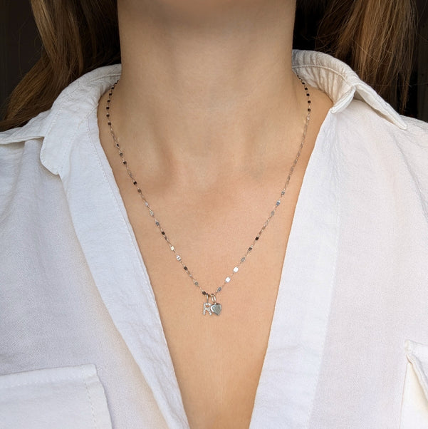 Carrie Elizabeth gift set in white gold