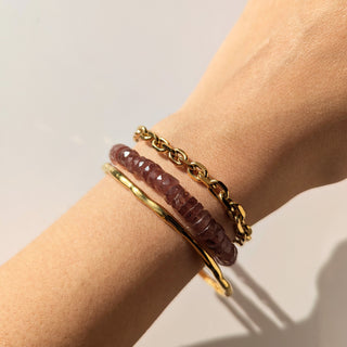 Carrie Elizabeth Limited Edition Chocolate Quartz Bracelet 