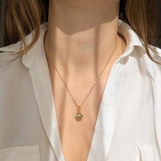 Sunray Chain with Secret Manifestation Pendant