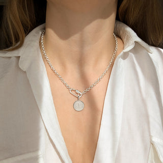 Vintage Chain with Diamond Star Set Coin