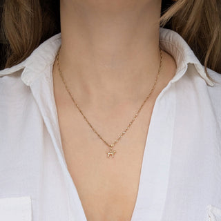 solid 9k Treasured Cockapoo Dog Charm